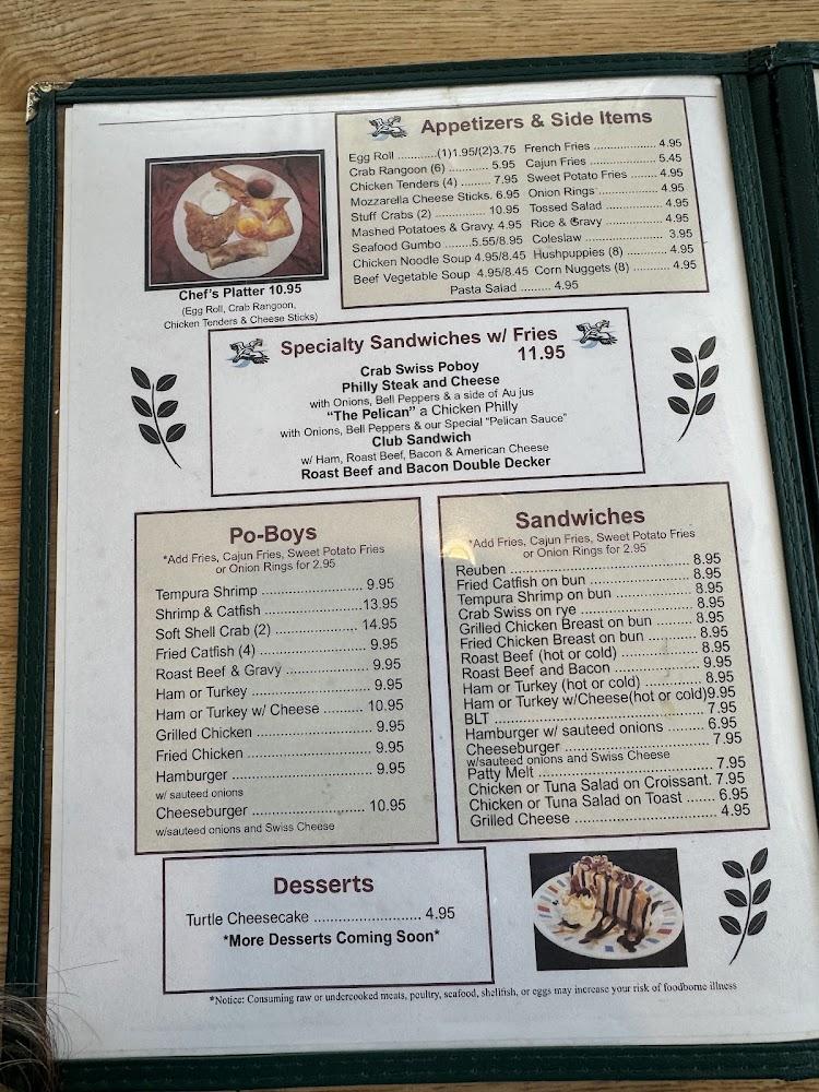 Rusty Pelican Menu image 3
