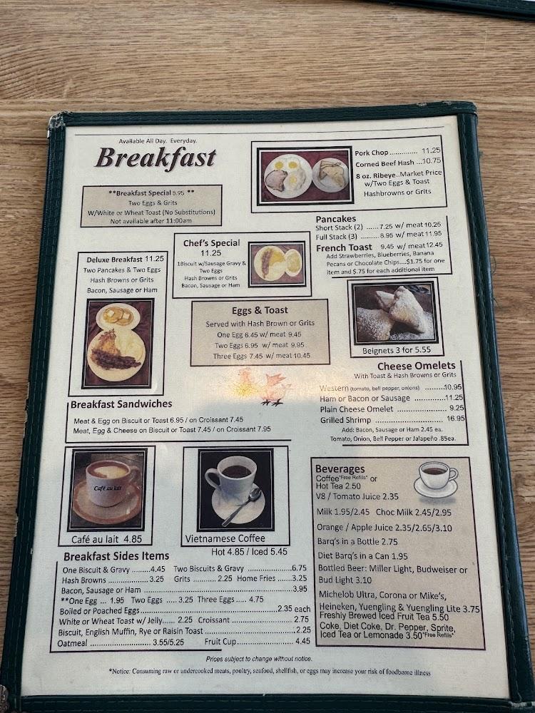 Rusty Pelican Menu image 4